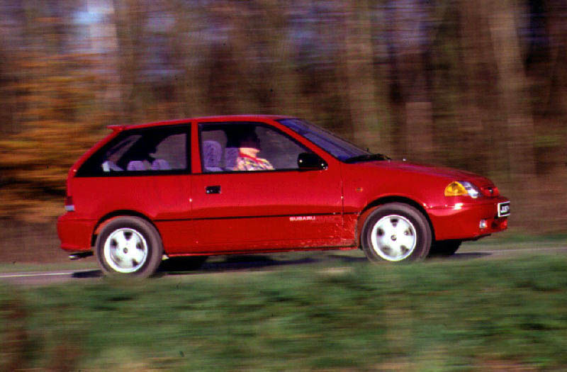 Subaru Justy 1.3 GX AWD (1996) — Parts & Specs