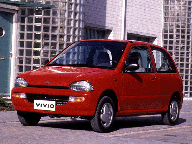Subaru Vivio GLi AWD (1992) — Parts & Specs