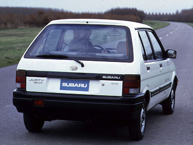 Subaru Justy 1.2 GLi 4WD ECVT (1993) — Parts & Specs