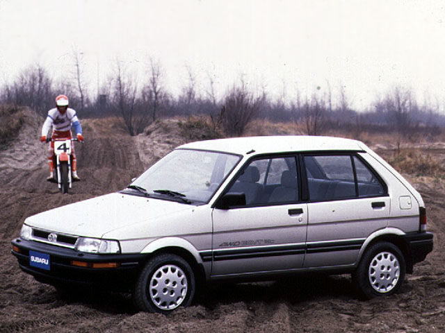Subaru Justy 1.2 GLi 4WD ECVT (1993) — Parts & Specs